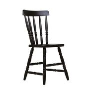 SILLA DITALIA MADERA X2 UNIDADES NEGRAS