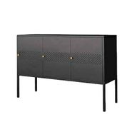 Bahiut Avelino 32509a 3p Metal Negro