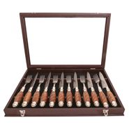 Juego de cubiertos SCHMIEDEN Modelo Estancia - 12 piezas en caja con visor