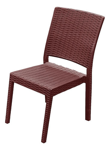 Silla-De-Plastico-Reforzadas-Rattan-Jardin-Exterior-ChocolateLisa
