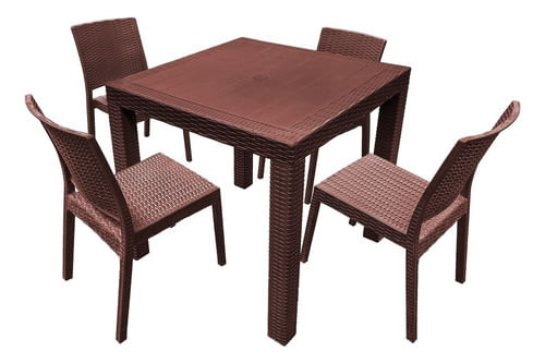 Silla-De-Plastico-Reforzadas-Rattan-Jardin-Exterior-ChocolateLisa