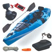 Kayak Rocker Wave Fishing + Pala + Butaca + Tambucho De Popa Color Colores