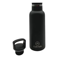 Botella Térmica Custer 500ml Liso Acero Inoxidable Color Negro