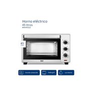 Horno Eléctrico BGH BHE45S22 2000W 45L Plata