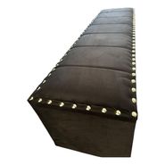 Baulera Pie De Cama 100x40 C/tachas Color A Eleccion A Elección