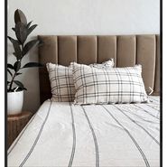 Respaldo Bastonado Vertical 170x130 [queen] Plateado