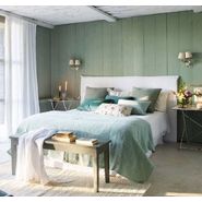 Respaldo King 180x130 Y Funda Tusor Con O Sin Pestaña  A Elección Liso