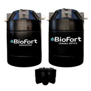 KIT Combo Biodigestor 600L + Camara Septica 600L + C. Inspeccion + C. Desengrasante 70L