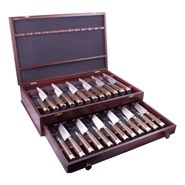 Juego de Cubiertos Regionales Shmieden en Caja de Madera con Interior Forrado - 24 piezas