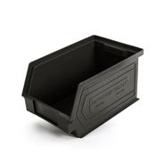 Pack x6 Gavetas Plásticas ZEUS 30x40x15cm 2PLZ Color Negro