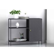 Recibidor Avelino 32509f 1p Metal Negro