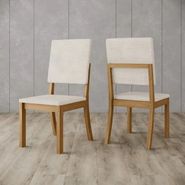 SILLA HENN S30-502 MILLA NATUREL/LINO SET X2unid