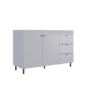 BAJO MESADA ORLANDI 4028 1.20 3C BLANCO