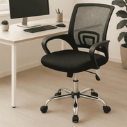 Silla de Oficina Escritorio JD C339 Ergonómica  Color Negro