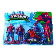 Spiderman Hombre Añana Blister Set Moto Muñecos