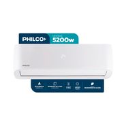 Aire acondicionado Split Frío/Calor Philco 4472F 5200W PHS50HA4CN