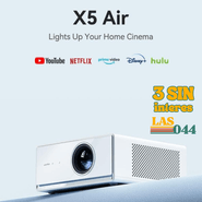 Proyector Wanbo X5 Air LCD 1100 Lumenes HDMI - Blanco