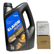 Kit 2 Filtros Originales + Elaion Auro 5w40 Para Vento 2.5