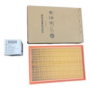 Kit Filtros Aceite+aire Para Passat 4motion 2008- Originales